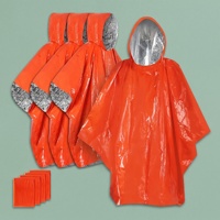 Autres produits de camping et de randonnée : Poncho d'urgence respirant, guêtres et accessoires de trekking
