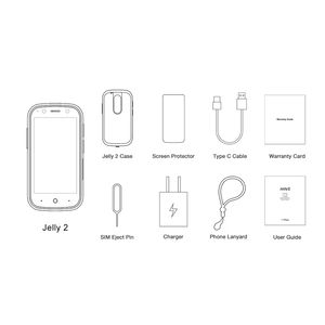 สมาร์ทโฟน Small Unlocked Jelly 2 ระบบปฏิบัติการ Android 11.0 พร้อม NFC หน่วยความจำ RAM 6+128 GB ซีพียู Octa Core รองรับ<span class=keywords><strong>ภาษา</strong></span>อังกฤษ โทรศัพท์มือถือมาตรฐานยุโรป - Product Image 6