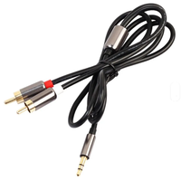 Nouveaux Câbles Audio PVC Double Lotus Plaqués Or Cuivre pour Amplificateurs de Subwoofer - Vente en Gros