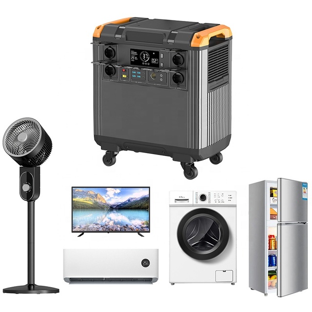 Wholesale AC Backup 1000W 1500W 3000W Rechargeable MPPT Electric Generator Portable Power Station with Car Solar Panel