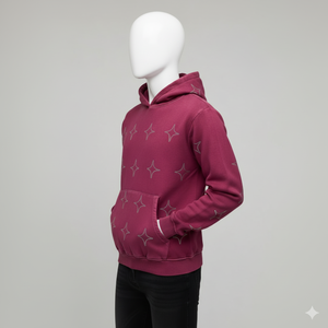 Sudadera con Capucha y Cremallera Personalizable con Pedrería, Impresión Digital, Transpirable para Hombre, Precio Directo de Fábrica al por Mayor - Product Image 1
