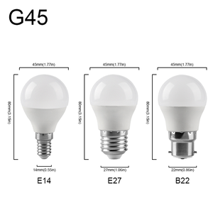 <span class=keywords><strong>LED</strong></span> risparmio energetico caldo luce bianca fredda AC220V 3000K/4000K/6000K 3W G45 lampadina E14 <span class=keywords><strong>E27</strong></span> B22 per l'illuminazione della casa e dell'ufficio - Product Image 2