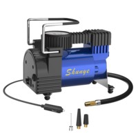 Mini compresseur d'air portable 12V, 100 PSI, pompe de gonflage de pneu, outils électriques pour voiture