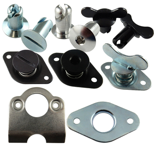 Drag Race Solutions 4310-550E-B Quarter Turn Self Eject Fastener [Small Slot Head, Aluminum, Black, 5/16 In. Diameter X 0.550 In. Grip, Set Of 10 - Foto 11