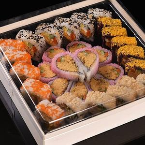 Boîte d'emballage personnalisée pour fruits frais, boîte en papier plastique transparente carrée jetable de qualité alimentaire avec fenêtre - Product Image 4