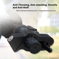 Verrouillage de guidon en alliage antivol pour véhicule électrique Verrouillage du klaxon des gaz Alarme de sécurité pour voiture Scooter Moto