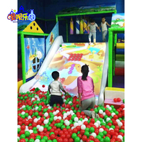Multi-touch 3D Holograma AR Inmersivo Piso interactivo Proyector de interior Centro comercial Juegos Tobogán Alto brillo Gran capacidad
