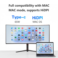 40 pulgadas 21:9 5K PC Gaming Monitor LED LCD 120HZ IPS Panel 1ms HDR600 Sync Computer Ultra Wide Monitor Gaming