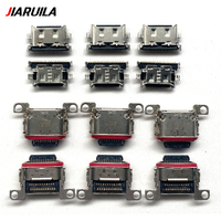 Pièces de Réparation de Téléphone Portable Connecteur de Charge Port de Chargement pour Samsung S24 S23 Ultra Plus A55 A54 A33 A52S A73 A14 Broche de Chargeur