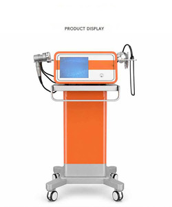 Masseur à impulsions orange chauffant avec fonction pétrissante, écran tactile, équipement de soin corporel pour salon - Product Image 1