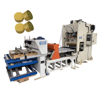 Nouvelle machine automatique haute vitesse pour la fabrication de capsules en aluminium, machine de capsulage de bouteilles à vis ROPP, machine de capsulage ROPP