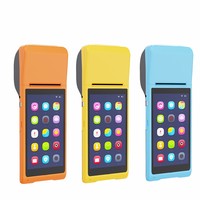 Modèle Q8 Android 8.1 Pos Machine intégrée 58mm Pda Android imprimante thermique de reçus imprimante sans fil avec Scanner