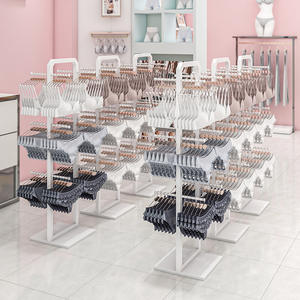 Séchoir à linge mobile en métal, support <span class=keywords><strong>de</strong></span> <span class=keywords><strong>rangement</strong></span> pour chaussettes et vêtements - Product Image 3