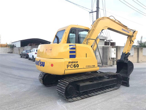 ใช้ Komatsu MINI รถขุด PC60 PC60-7 Komatsu PC55 PC70 PC100 PC120รถขุด6ตัน - Product Image 4
