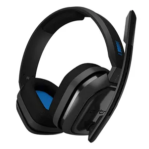 سماعة رأس Astro A10 من Logitech مناسبة لتشغيل الألعاب الإلكترونية سماعات الألعاب على الأذن سماعات مزودة بإضاءة LED مناسبة لأجهزة PS4 وPS5
