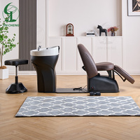 Fauteuil de lavage électrique et massant Jincheng pour salon moderne, avec fonction de levage, idéal pour le shampoing thaïlandais et le spa capillaire japonais