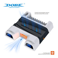 Support de refroidissement multifonctionnel DOBE OEM, station de charge, boîte à disques de jeu, support vertical pour accessoires de jeu PS5