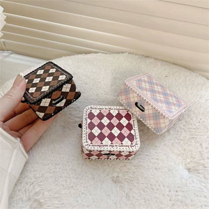 Funda Protectora Zenos Ins Girly Argyle de Cuero PU Impermeable para Pro con Espejo y Hebilla - Product Image 5