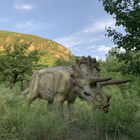 Modèle de dinosaure animatronique de haute qualité grandeur nature pour les centres commerciaux aéroports publics parcs sportifs garderie écoles de maternelle