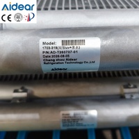 Plaque de refroidissement liquide en aluminium brasé à microcanaux pour boucle de microprocesseur de serveur haute performance