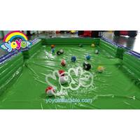 Offre Spéciale drôle jeu gonflable en direct table de billard jeu de boules de billard gonflable boule de billard jeu de billard