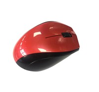 Souris optique ergonomique ultra-mince 3D à double main, rétroéclairée par LED USB, 3 boutons, 1000 DPI, batterie, OEM ODM Mous Direct Factory