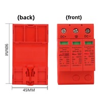 Parafoudre DC photovoltaïque SPD, Disjoncteur 40kA 2P40KA/3P40KA 1000V pour alimentation électrique