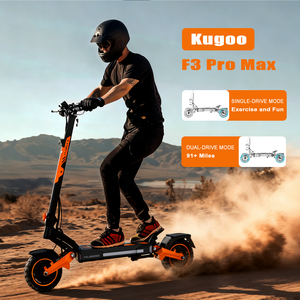 สกู๊ตเตอร์ออฟโรดพับได้ F3 PRO ความเร็วสูง 63 กม./ชม. ยางกันกระแทกเต็มระบบ F3 PRO ประสิทธิภาพสูง - Product Image 2