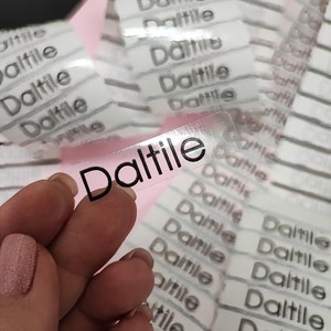 Custom Clear Transparent <b>Logo</b> <b>Stickers</b> Waterproof Vinyl Die Cut Labels for Business Packaging - Product Image 4