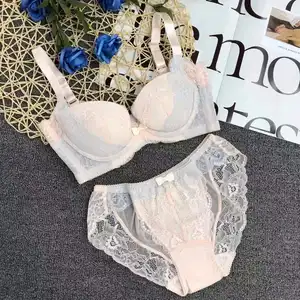 Top factories in China Wholesale women sexy bra and panties sets custom high quality sports women bra brief sets