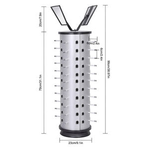 ชั้นวางแว่นตาแบบหมุนได้สำหรับร้านค้าแฟชั่น ชั้นวางโชว์แว่นตาแบบพกพาสำหรับร้านแว่นตา ขายตรง - Product Image 3