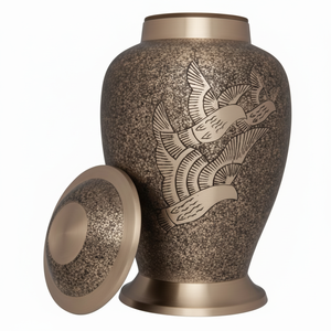 Urnas de cremación al por mayor para adultos modernas hechas a mano, urnas conmemorativas decorativas para cenizas masculinas y femeninas, urnas de entierro - Product Image 1