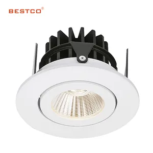 IP20 Anti-Glare LED Ceiling Light 9W 13W 26W European Style Adjustable Dimmable Recessed Downlights For Home Office