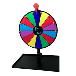 Fortune Spinning Prize Win Manufacturer Juego de actividad de ventas <span class=keywords><strong>Rueda</strong></span> de premio de color redonda <span class=keywords><strong>Rueda</strong></span> de rifa - Product Image 2