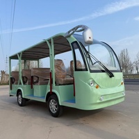 Vente directe d'usine, bus électrique pour passagers, navette aéroportuaire électrique, mini-bus de tourisme de haute qualité, vitesse 45 km/h