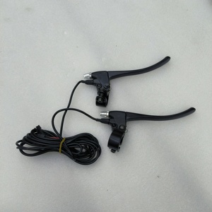 Electric <b>Bicycle</b> Wire Brake Handle with Wire Power-off Switch Electric Scooter <b>Accessories</b> - Product Image 3