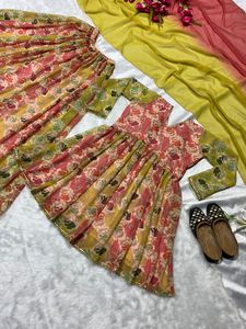 ชุดซาลาวาร์สำหรับผู้หญิงและเด็กผู้หญิงเสื้อผ้าพื้นเมืองอินเดียแบบดั้งเดิมชุดปาร์ตี้ดีไซน์ใหม่ - Product Image 5