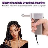 Dreadlock-Maschine mit 0,3/0,4/0,47 Zoll Aufsätzen, Automatischer Schneller und Einfacher Dreadlocks-Hersteller, Instant Locs Werkzeug-Set
