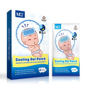 Parche de enfriamiento de fiebre para niños MQ, 8 horas de enfriamiento, extracto de hierbas naturales, Parche de Gel refrigerante - Product Image 2