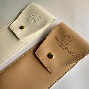 Thời trang sang trọng nhỏ Snap phong bì PU da Pouch quà tặng trang sức Pouch bút đồng hồ lưu trữ túi bao bì với biểu tượng tùy chỉnh - Product Image 6