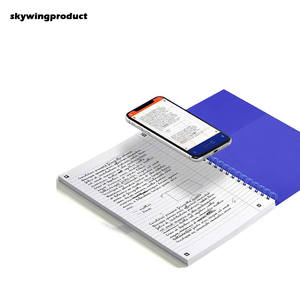 منتج Skywing دفتر مربوطة بسلك حلزوني واحد "موضوع x 11" صفحات غلاف صلب حكمت الكلية لطلاب المدارس - Product Image 1