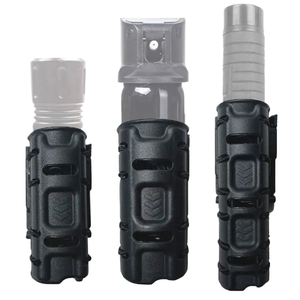 Étui pour <span class=keywords><strong>bâton</strong></span> <span class=keywords><strong>télescopique</strong></span>, étui pour lampe torche, rotation à 360 degrés, pochette, kit d'autodéfense pour ceinture <span class=keywords><strong>de</strong></span> service - Product Image 1