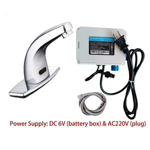 HY-71018AD CE 핫 세일 스마트 수도꼭지 세면대 욕실 센서 수도꼭지 터치 없는 자동 수도꼭지 저렴한 스마트 황동 수도꼭지 - Product Image 3