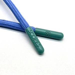 Chất lượng cao tùy chỉnh logo kim loại aglets Hoodies chuỗi aglet khắc ren tip dây giày lời khuyên - Product Image 2