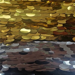 Hot Bán Nhà Máy Trực Tiếp Dệt May Vàng Sliver Sequins Ăn Mặc Bán Buôn Có Thể Đảo Ngược <span class=keywords><strong>Sequin</strong></span> Vải Sản Xuất Tại Trung Quốc - Product Image 5