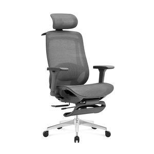 Kursi Kantor Desain Berkualitas Tinggi Sillas De Oficina Perabot Kantor Kursi Ergonomis Dengan Sandaran Kaki Set Meja dan Kursi Kantor - Product Image 1