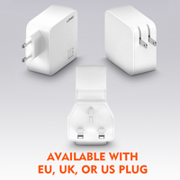 Pengisi Daya Dinding LDNIO Q8-MI 100W HyperCharge GaN 4-Port USB untuk Pengisian Cepat Multi-Perangkat untuk Xiaomi