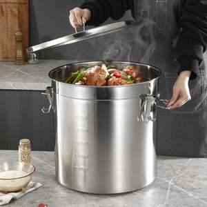 Contenedor de Alimentos de Acero Inoxidable de Gran Capacidad, Sellado, para Transporte y Almacenamiento en la Cocina, Directo de Fábrica - Product Image 3