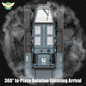 Jouets de <span class=keywords><strong>char</strong></span> à télécommande YF pour enfants 2,4 GHz, véhicule tout-terrain à chenilles à grande vitesse, drift proportionnel complet, 4 roues motrices, voitures RC à grande vitesse - Product Image 3