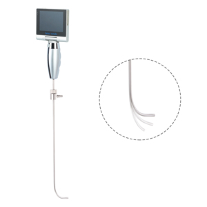 Juego de intubación de estilete de vídeo portátil de 3,7/4,5mm laringoscopios reutilizables Estilete médico eléctrico portátil para intubación - Product Image 1